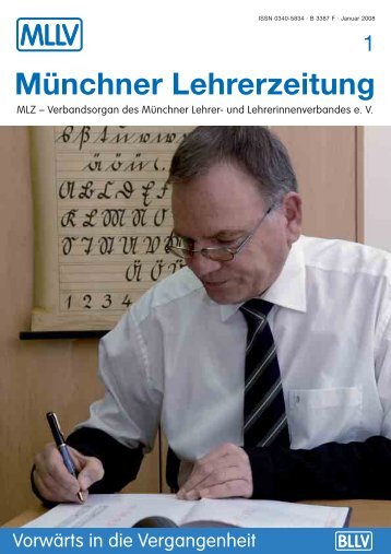 Münchner Lehrerzeitung Heft 1 - 2008 - MLLV - BLLV