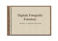 Digitale Fotografie Fotostory