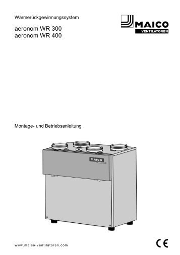 Montageanleitung 1613 KB - Maico