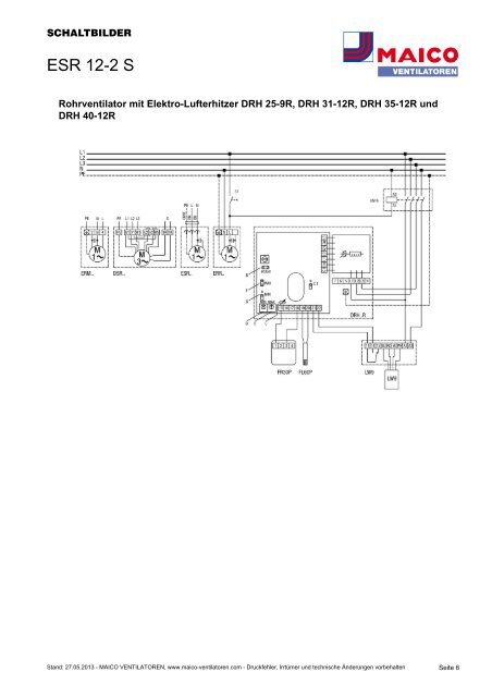 ESR 12-2 S - MAICO Ventilatoren