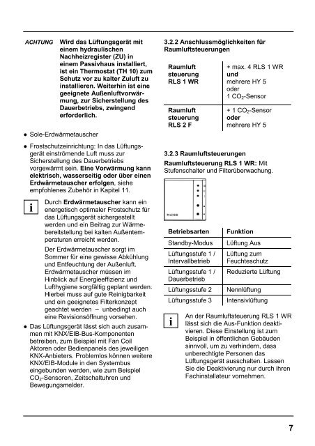 Montageanleitung 4227 KB - MAICO Ventilatoren