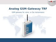 Analog GSM-Gateway TRF