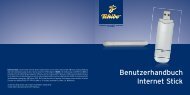 Benutzerhandbuch Internet Stick - Tchibo