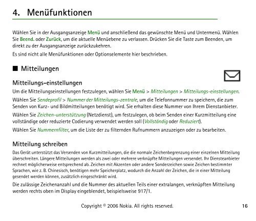 Bedienungsanleitung für das Nokia 1112 Mobiltelefon