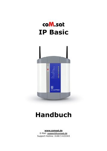 Handbuch coMsat IP BASIC Version 1.15 - coM.sat - Clevere ...