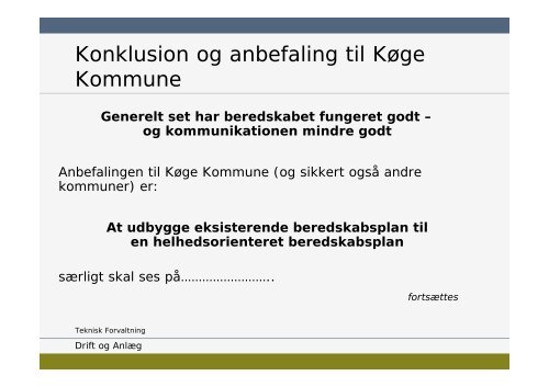 Forureningen af drikkevandet fra Vandværket Lyngen i Køge ...