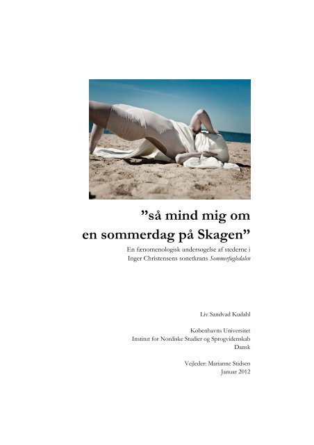 Læs &quot;Så mind mig om en sommerdag på Skagen&quot; - Dansk.dk