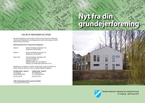 Åbyhøj Grundejerforening medlemsblad april/maj 2012