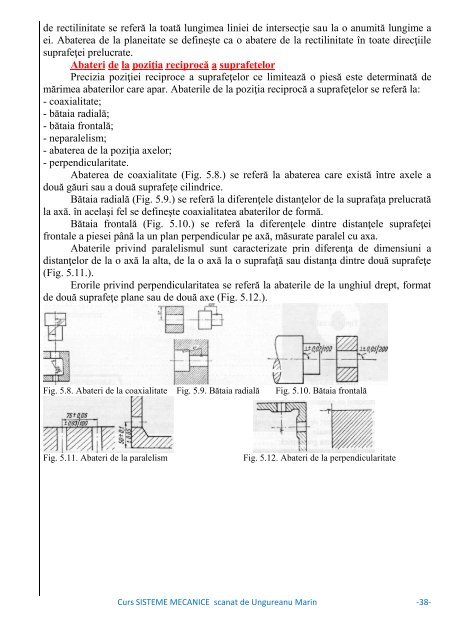 Curs SISTEME MECANICE - Modulul 5