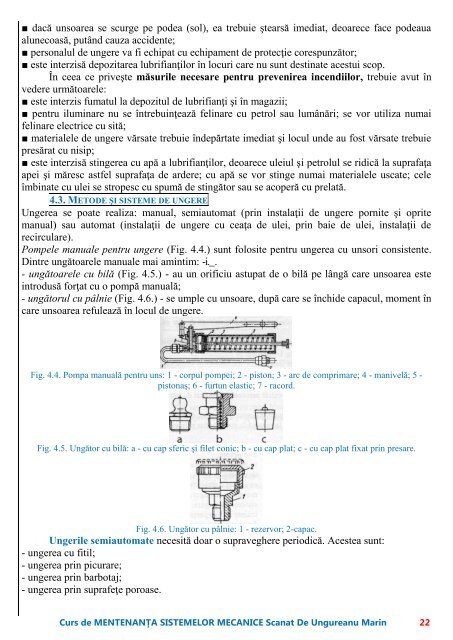 curs mentenanta sistemelor mecanice - Modulul 5