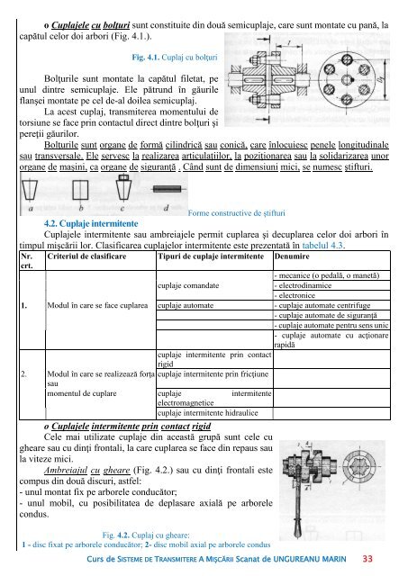 curs sisteme de transmitere a miscarii m1 - Modulul 5