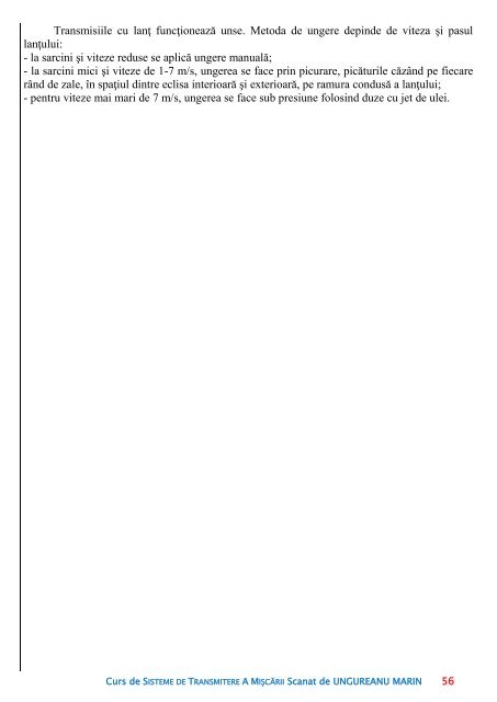curs sisteme de transmitere a miscarii m1 - Modulul 5