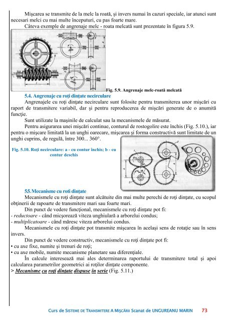 curs sisteme de transmitere a miscarii m1 - Modulul 5