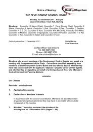 Notice of Meeting THE DEVELOPMENT CONTROL BOARD