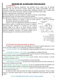 curs sisteme de actionare pneumatice - Modulul 5