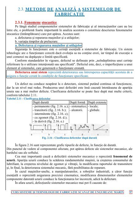 capitolul 1. optimizarea sistemelor de fabricațiedin ... - Modulul 5