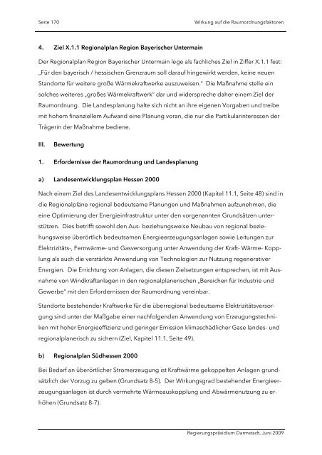 Landesplanerische Beurteilung Vorlage RVS - Moeller-Meinecke.de