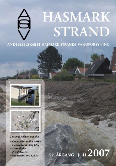 hasmark strand - Andelsselskabet Hasmark Strands Vandforsyning