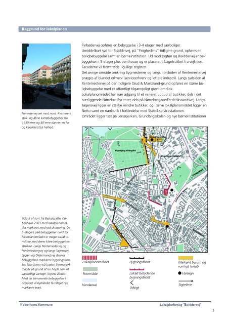 Forslag til lokalplan "Bisiddervej" Bilag 1 - Københavns Kommune