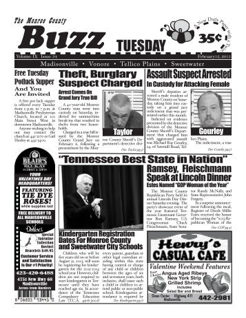 TUESDAY - Monroe County Tennessee News, Monroe County ...