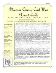 Civil War Roundtable Newsletter - PDF - Monroe County Library ...