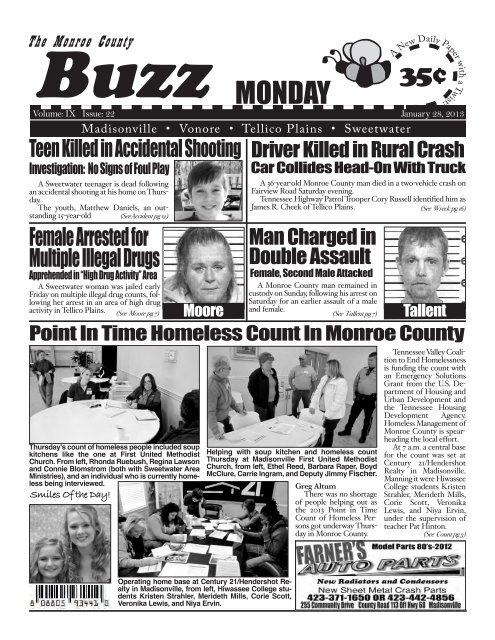 MONDAY - Monroe County Tennessee News, Monroe County ...