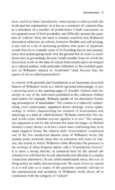 Cultural Materialism On Raymond Williams - Monoskop