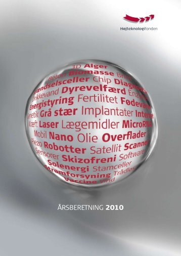 Årsberetning 2010 (pdf) - Højteknologifonden