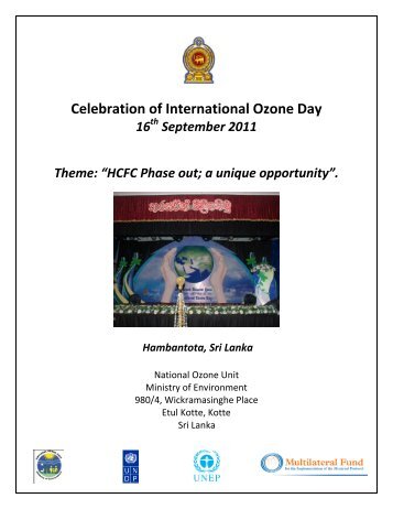Celebration of International Ozone Day