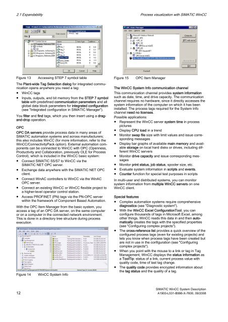 SIMATIC HMI WinCC V7.0 System Description - DCE FEL ČVUT v ...