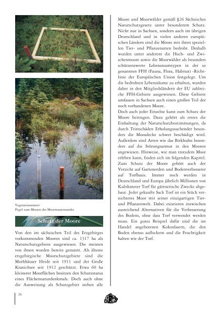 Revitalisierung erzgebirgischer Moore - Naturpark Erzgebirge ...