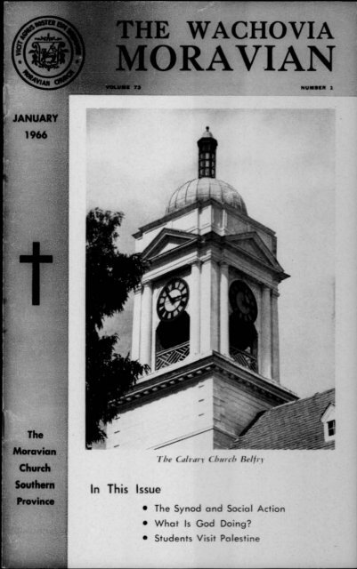 1966 - Moravian Archives