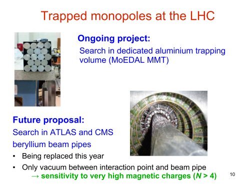 Magnetic monopoles at the LHC and in the Cosmos - Rencontres de ...