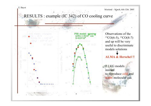 comparison of gas and dust cooling rates in - Rencontres de Moriond