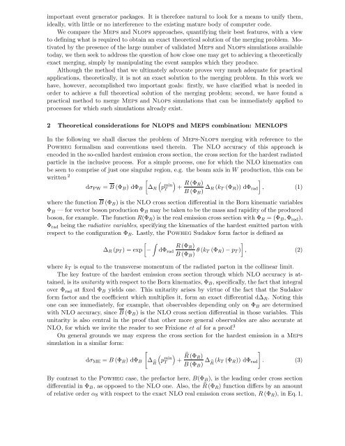 2011 QCD and High Energy Interactions - Rencontres de Moriond ...