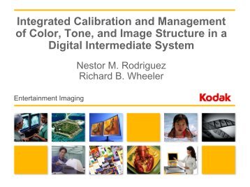 Film Printing Density - Kodak