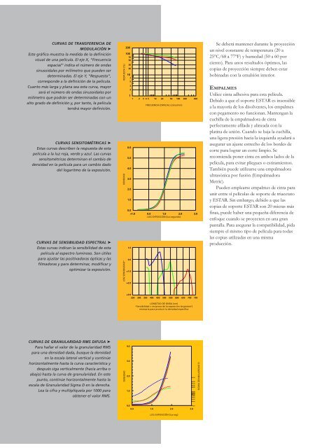 Manual para el Revelado de las Películas Cinematográficas ... - Kodak