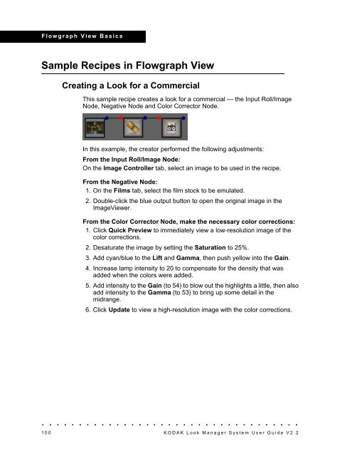 Flowgraph View - Kodak