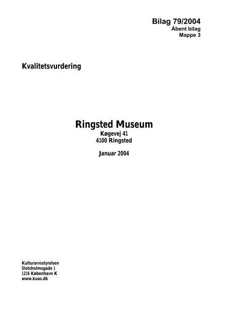Ringsted Museum - Ringsted Kommune