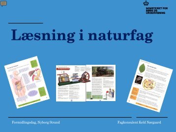 Keld Nørgaard - Læsning i naturfag
