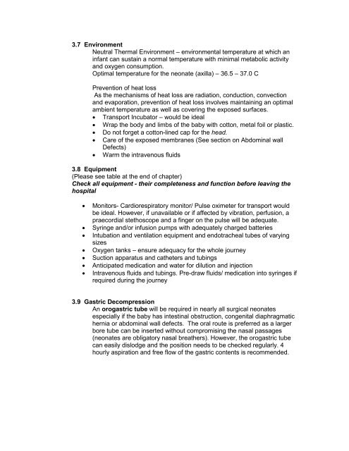 Contents Chapter Topic Page Neonatology Respiratory Cardiology