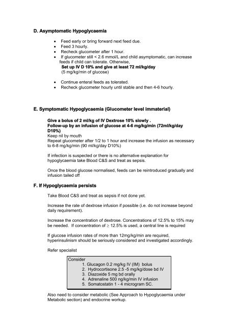 Contents Chapter Topic Page Neonatology Respiratory Cardiology