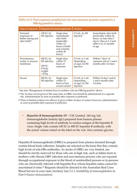 The Australian Immunisation Handbook 10th Edition 2013