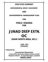 JUNAD DEEP EXTN. OC - Maharashtra Pollution Control Board