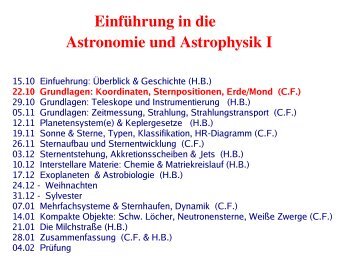 δ - Max-Planck-Institut für Astronomie