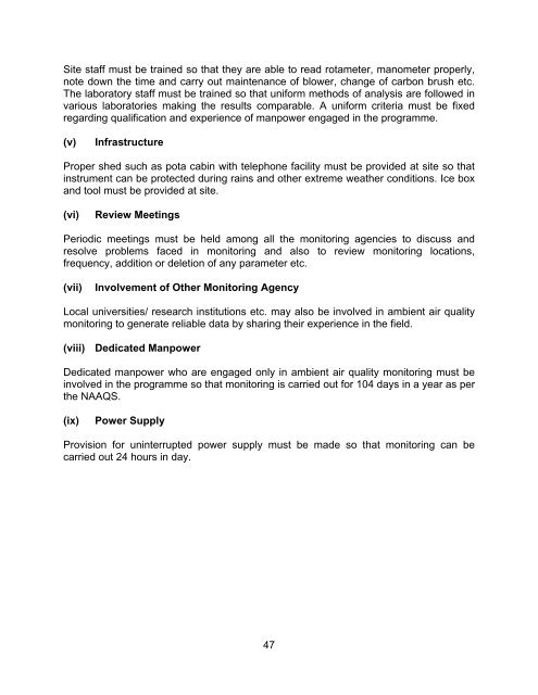 Ambient Air quality Monitoring Guidlines. - Maharashtra Pollution ...