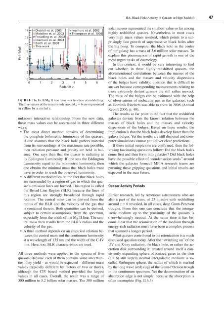 Max Planck Institute for Astronomy - Annual Report 2007