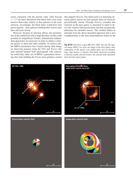 Max Planck Institute for Astronomy - Annual Report 2007