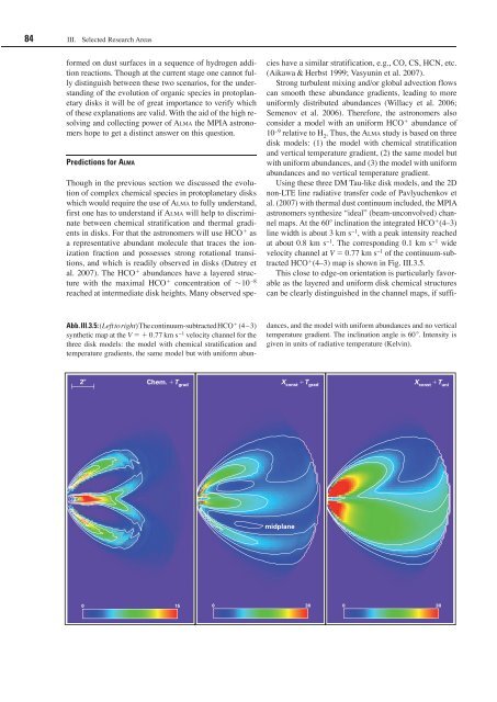 Max Planck Institute for Astronomy - Annual Report 2007