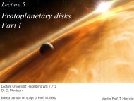 L5 Protoplanetary disks Part I